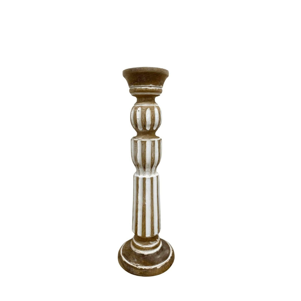 Wooden Candle Stick 45cm - Shades 4 Seasons