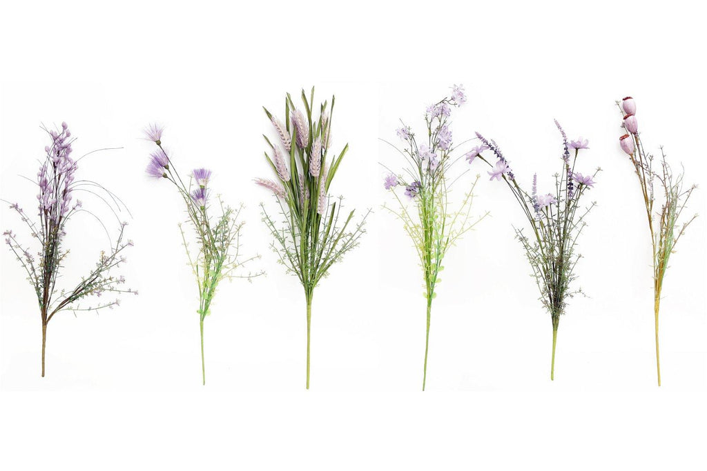 Purple Wild Flower Stem - Shades 4 Seasons