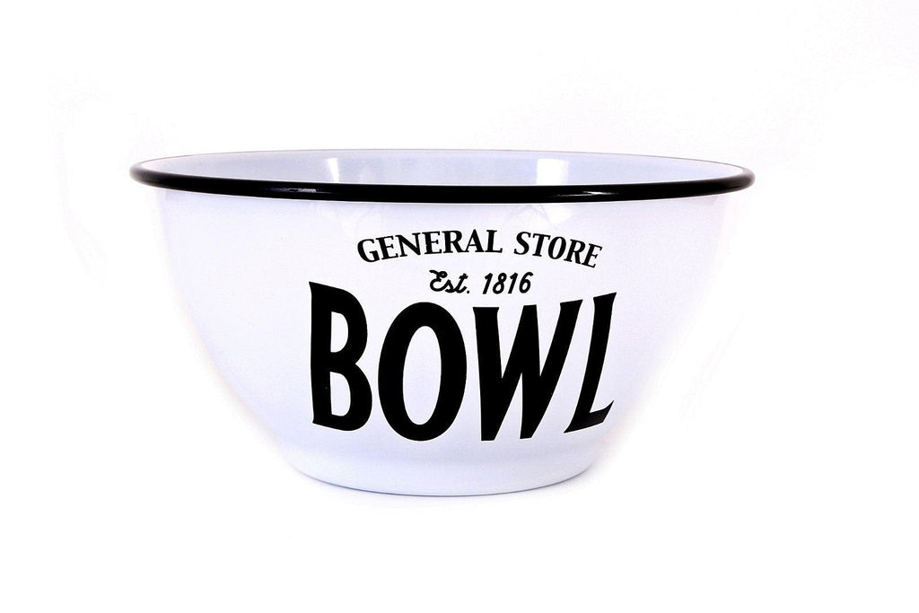 White General Store Mixing/Serving Bowl - Shades 4 Seasons