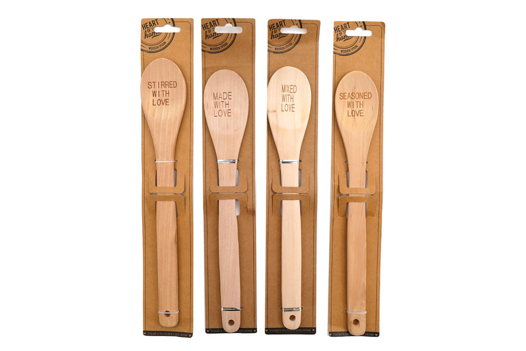 Set of Four Wooden Spoons - Shades 4 Seasons