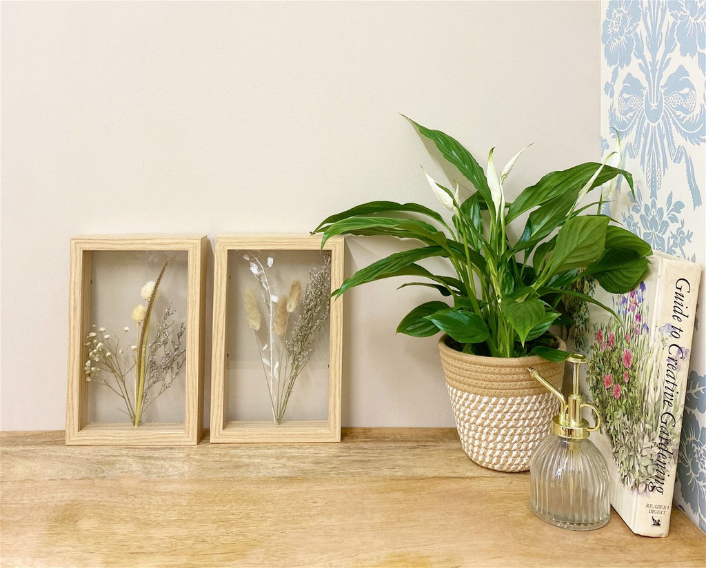 Pressed Flowers in Wooden Frames - Shades 4 Seasons