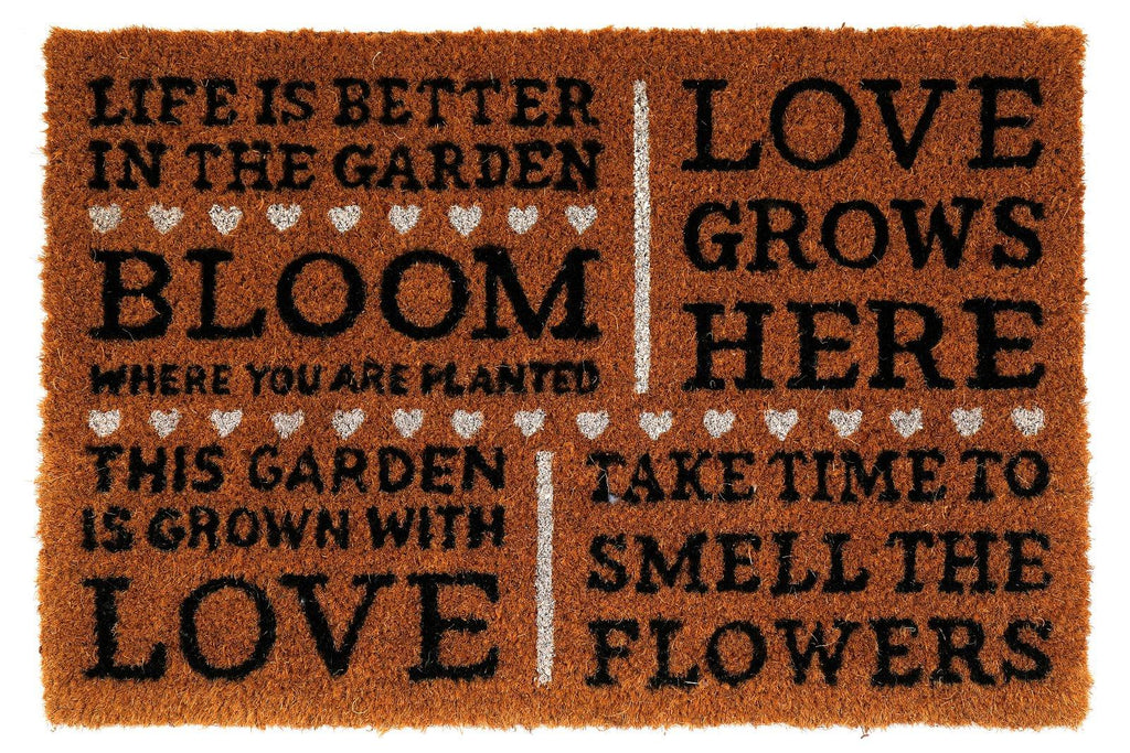 Bloom Potting Shed Doormat - Shades 4 Seasons