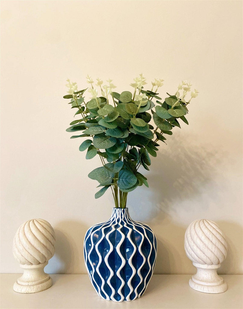 Blue Serenity Vase Small - Shades 4 Seasons