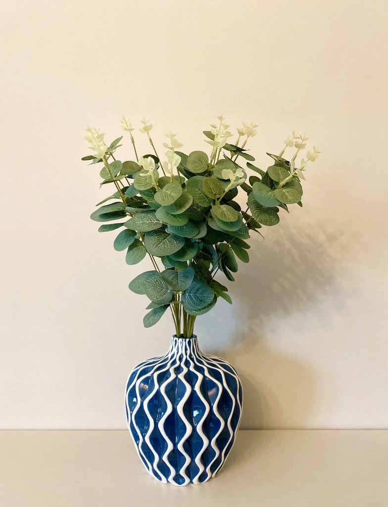 Blue Serenity Vase Small - Shades 4 Seasons