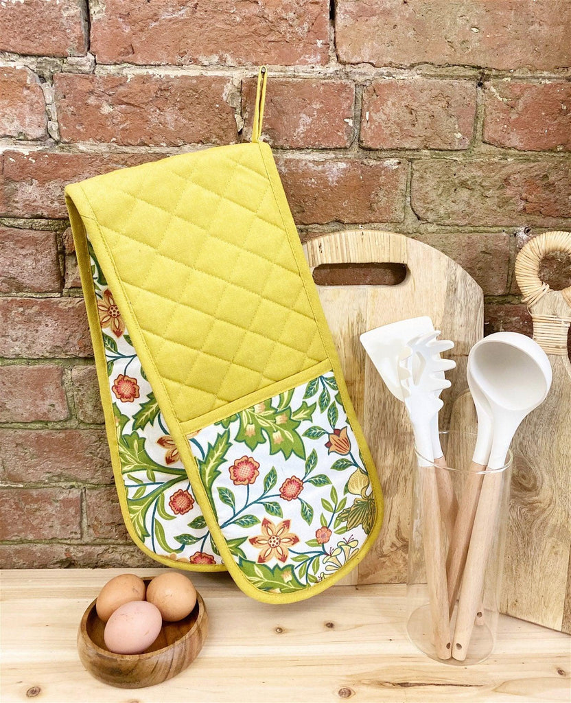 Mustard Sussex Double Oven Glove - Shades 4 Seasons