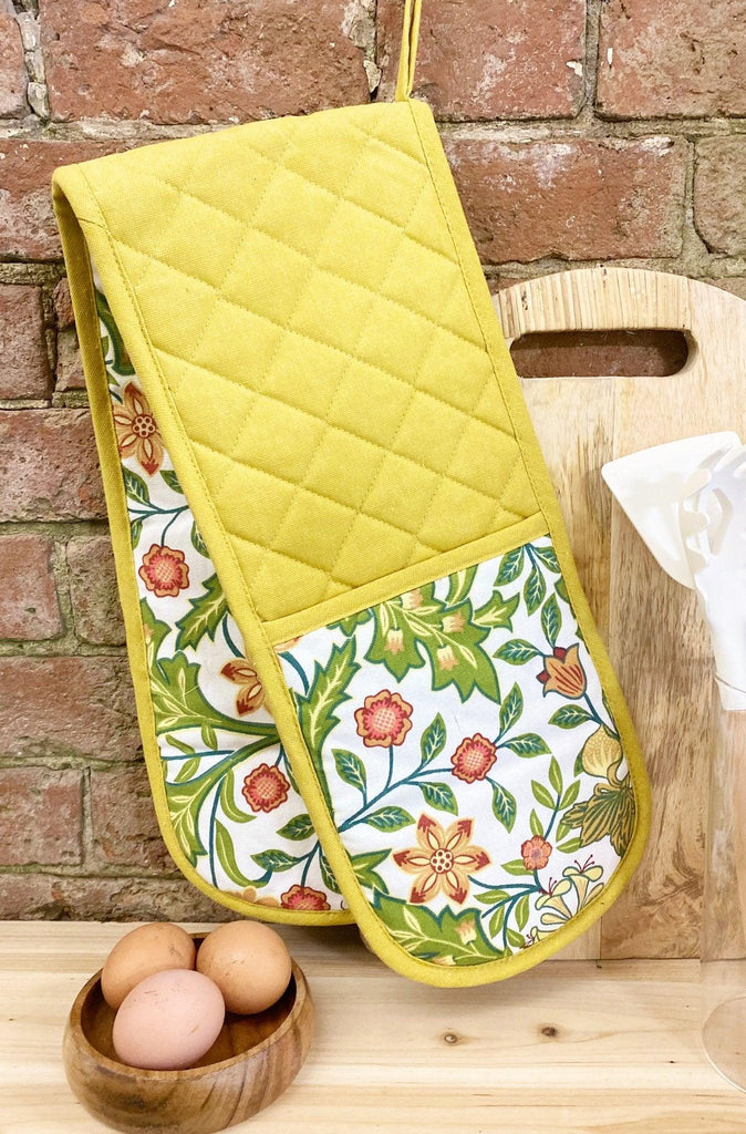 Mustard Sussex Double Oven Glove - Shades 4 Seasons