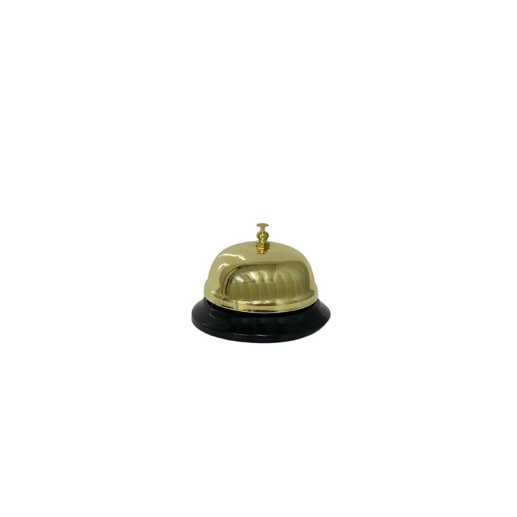 Black Desk Service Bell 8.3cm - Shades 4 Seasons