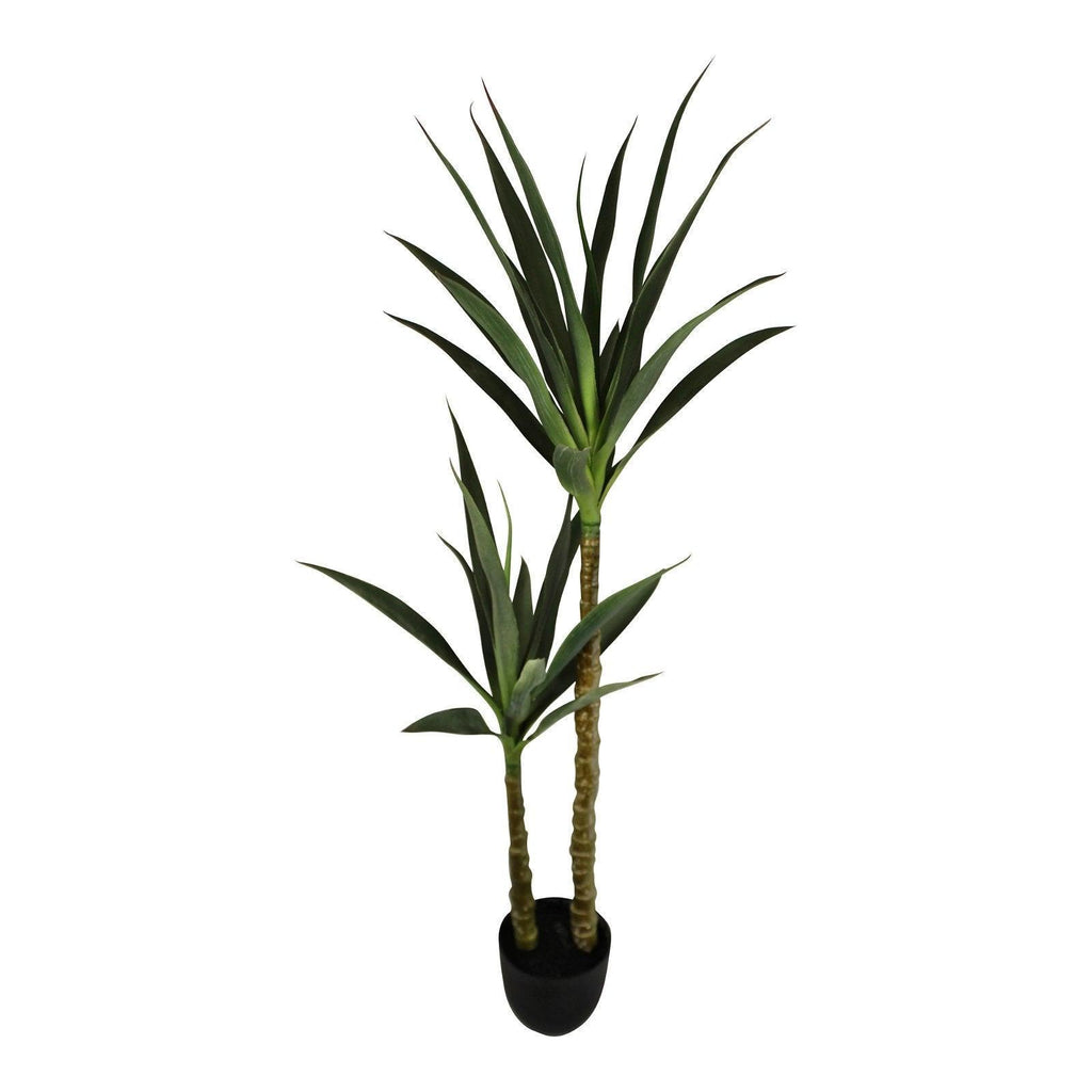Artificial Double Trunk Yucca Tree, 120cm - Shades 4 Seasons