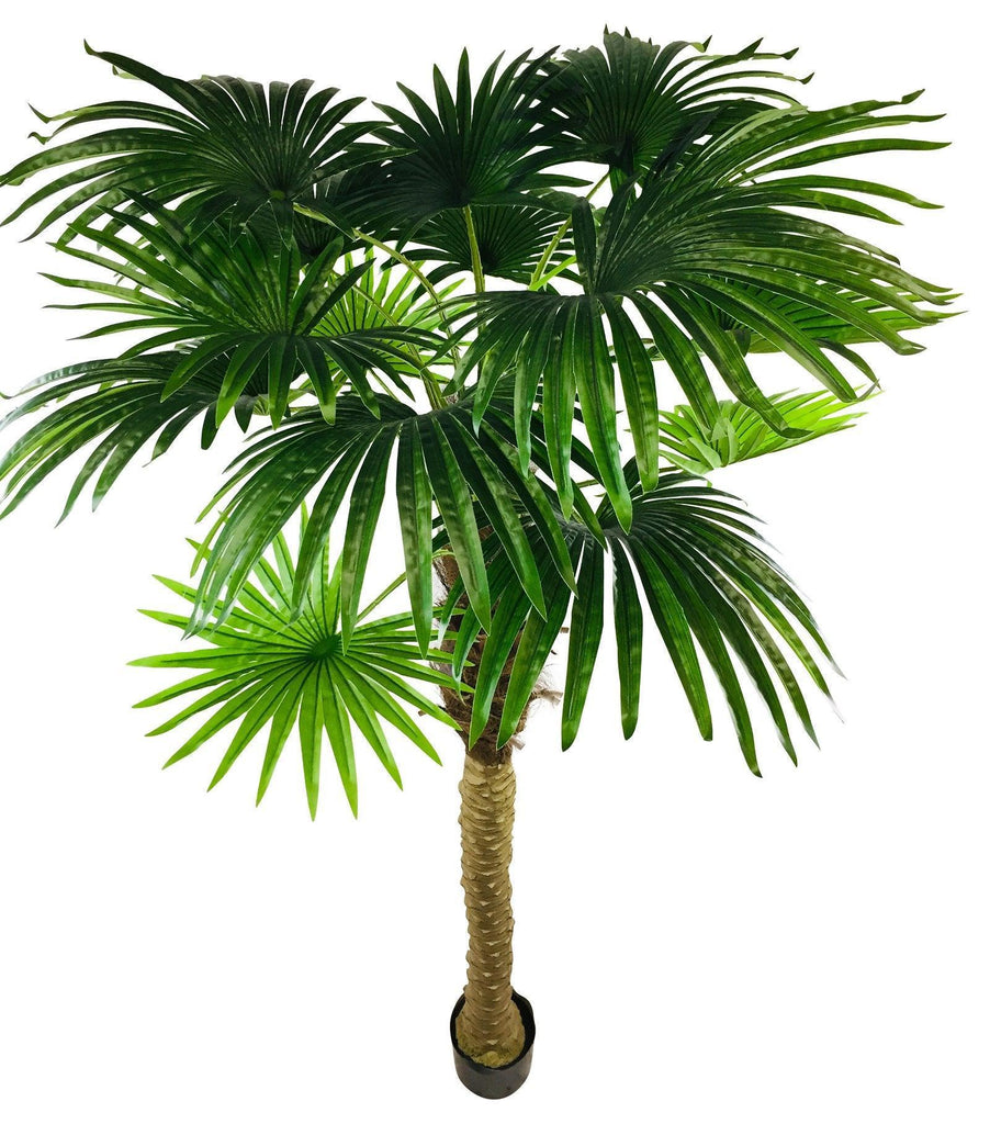 Artificial Fan Palm Tree 190cm - Shades 4 Seasons