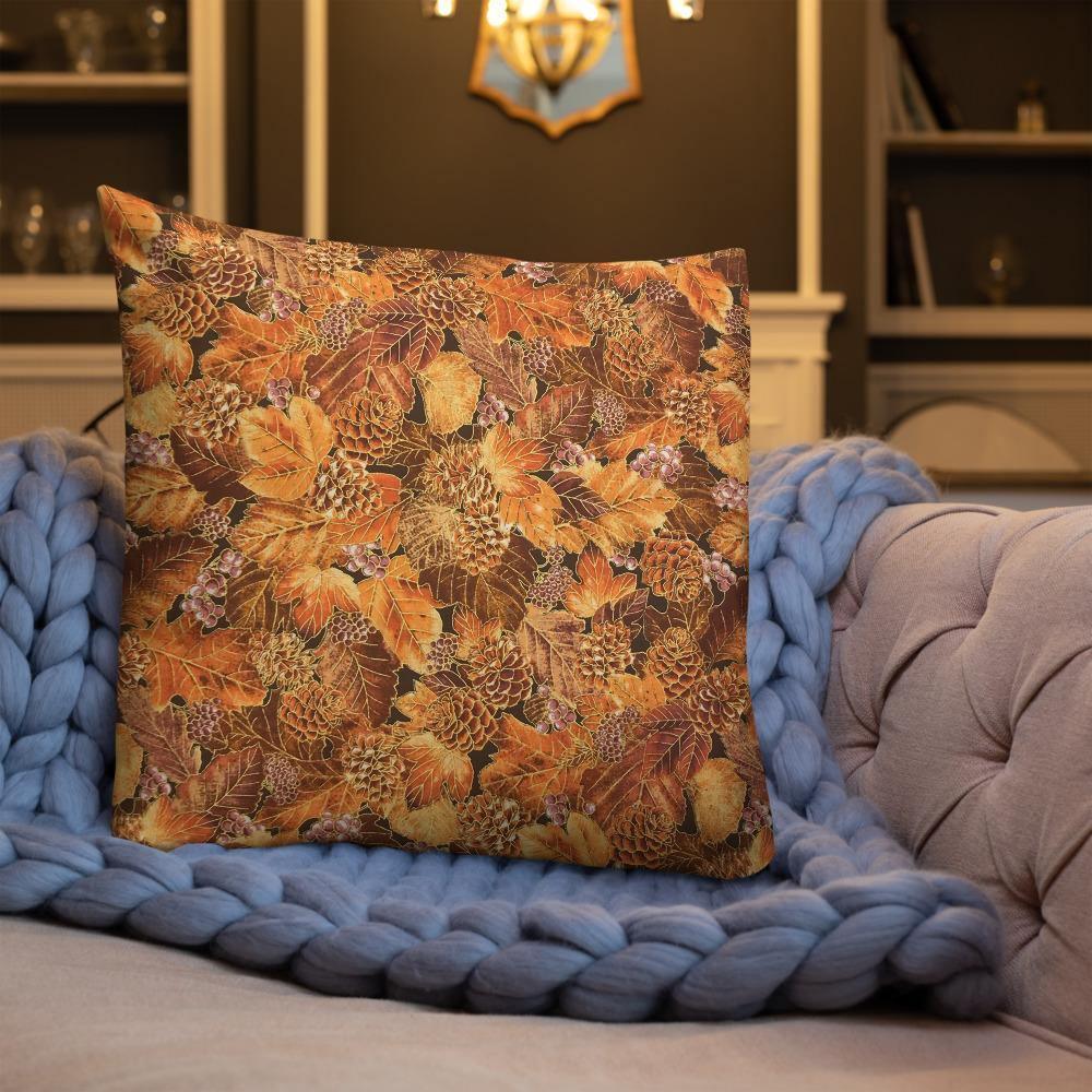 Premium Couch Cushion / Pillow - Autumn Scene Design
