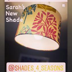 Autumn Heather 30cm diameter lampshade Shades 4 Seasons