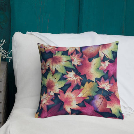 Maple Leaf Design Couch Cushion Shades 4 Seasons