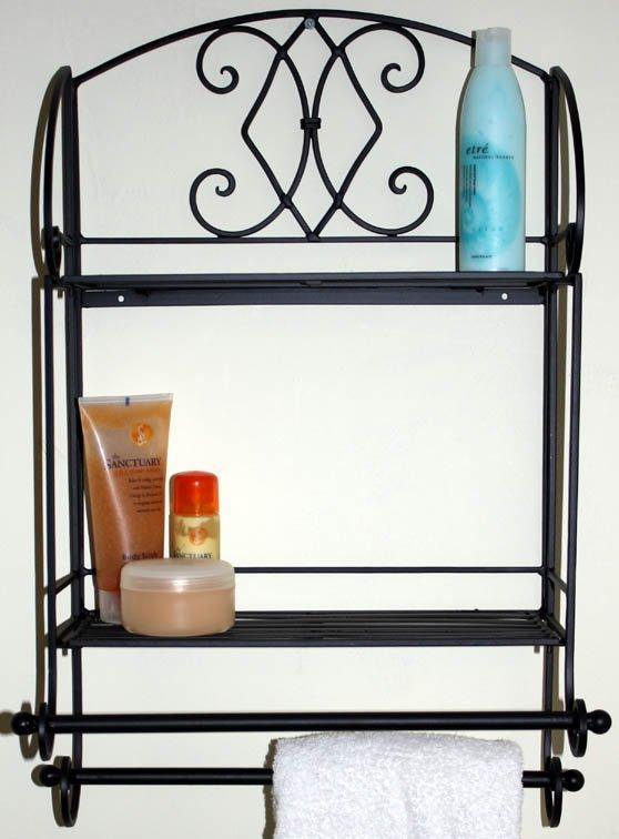 Black Diamond Bathroom Shelf Unit Geko Products