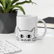 Cat Fabulous Cat Mug - Black or White 11oz white Shades 4 Seasons