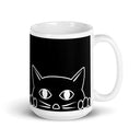 Cat Fabulous Cat Mug - Black or White 15oz black Shades 4 Seasons