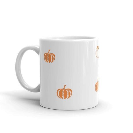 Pumpkin glossy ceramic coffee mug Shades 4 Seasons
