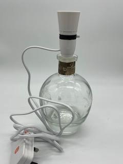 Shades 4 Seasons Clear Glass Bottle Lamp Holder with Cord Shades 4 Seasons