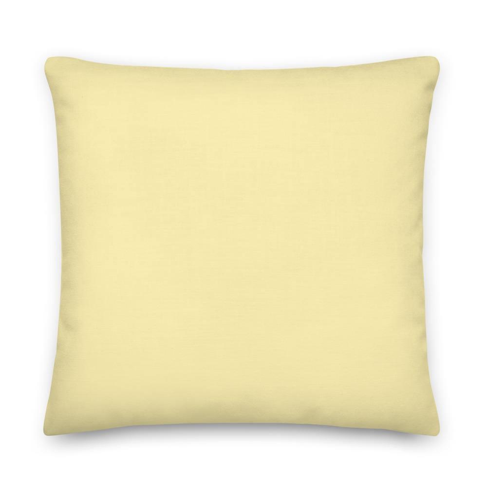 Pink and Yellow Camouflage Patterned Couch Cushion Shades 4 Seasons