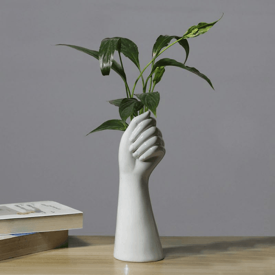 Decorative, Hand Shaped, Ceramic Vase - Shades4Seasons