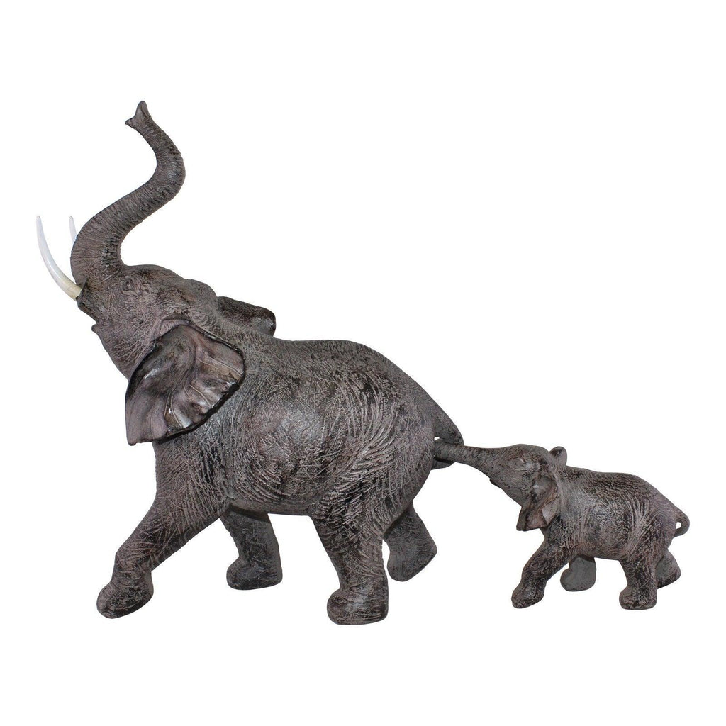Elephant With Baby Ornament - Shades 4 Seasons