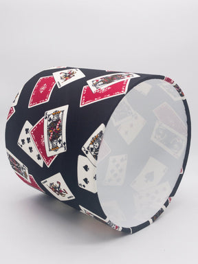 Play Your Cards Right Handmade Drum Lampshade Shades 4 Seasons