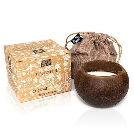 Shades 4 Seasons Coconut Shell Candle with Natural Scent Shades 4 Seasons