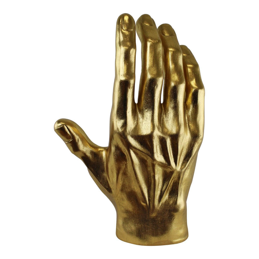 Large Gold Decorative Hand Ornament - Shades 4 Seasons