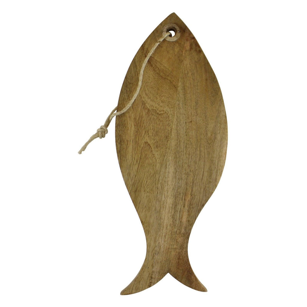 Mango Wood Chopping Board, Fish Design - Shades 4 Seasons