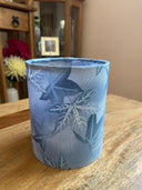 Handmade Mini Lanterns with LED tea light Frozen Maple Leaves Shades 4 Seasons