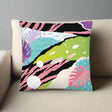 Shades 4 Seasons Colorful Abstract Couch Cushion 18×18 Shades 4 Seasons