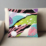 Shades 4 Seasons Colorful Abstract Couch Cushion 18×18 Shades 4 Seasons
