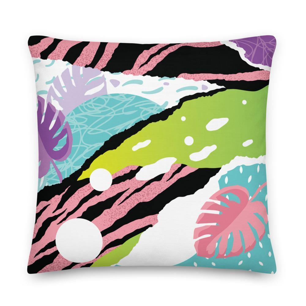 Shades 4 Seasons Colorful Abstract Couch Cushion 22×22 Shades 4 Seasons