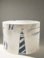 Shades 4 Seasons Nautical Drum Lampshade with Lighthouse Shades 4 Seasons