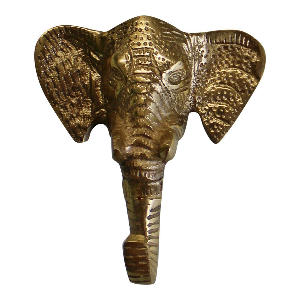 Small Metal Elephant, Single Coat Hook - Shades 4 Seasons