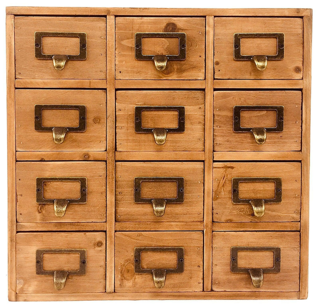 Storage Drawers (12 drawers) 35 x 15 x 34cm - Shades 4 Seasons