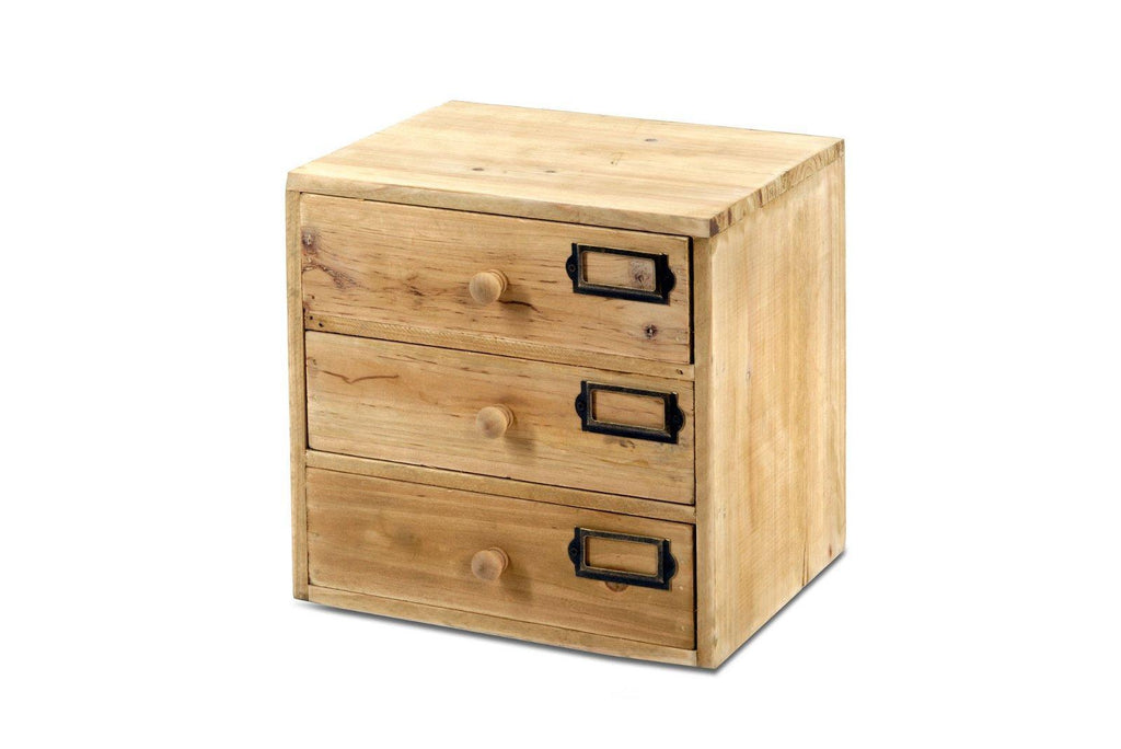 Storage Drawers (3 drawers) 28 x 23 x 28 cm - Shades 4 Seasons