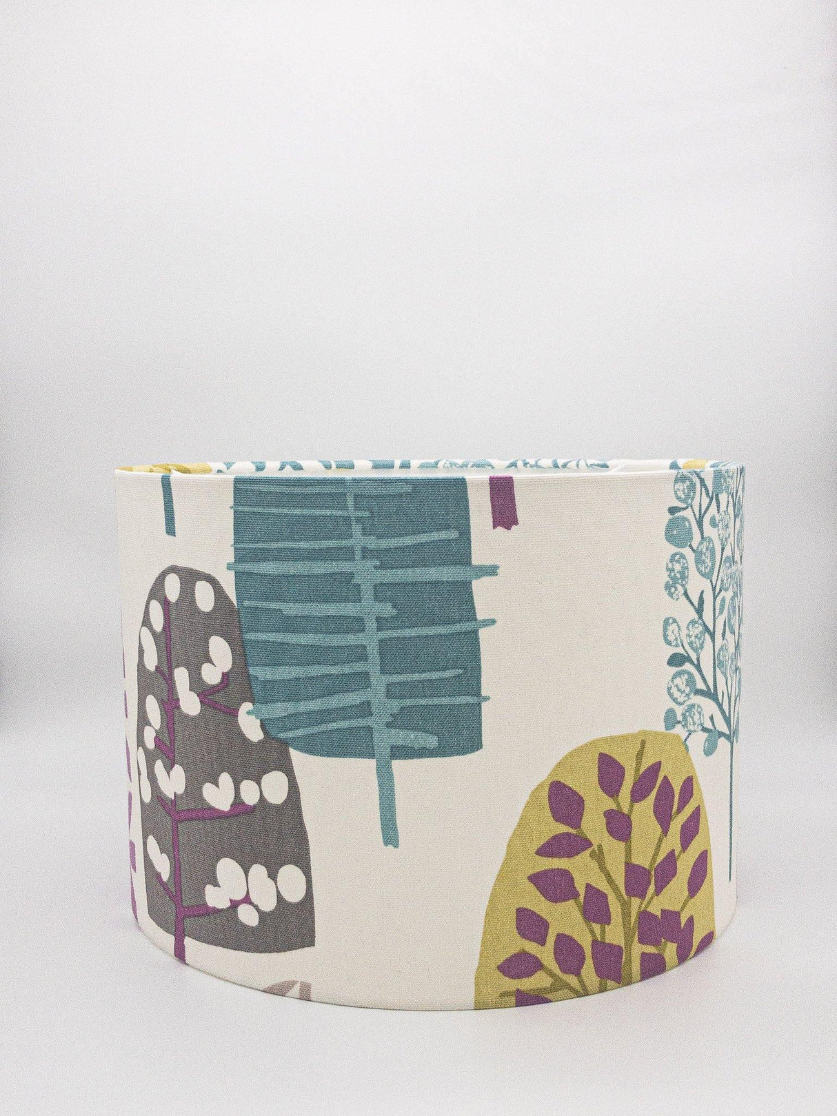 Autumn Heather Fabric Drum Lampshade Shades 4 Seasons